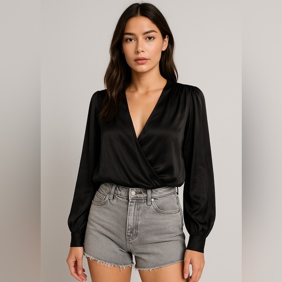 Old Navy Tops - Old Navy Mint Pinstripe Blouse